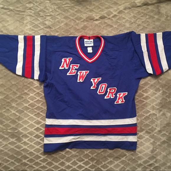 New York Rangers Jersey W Fight Strap 